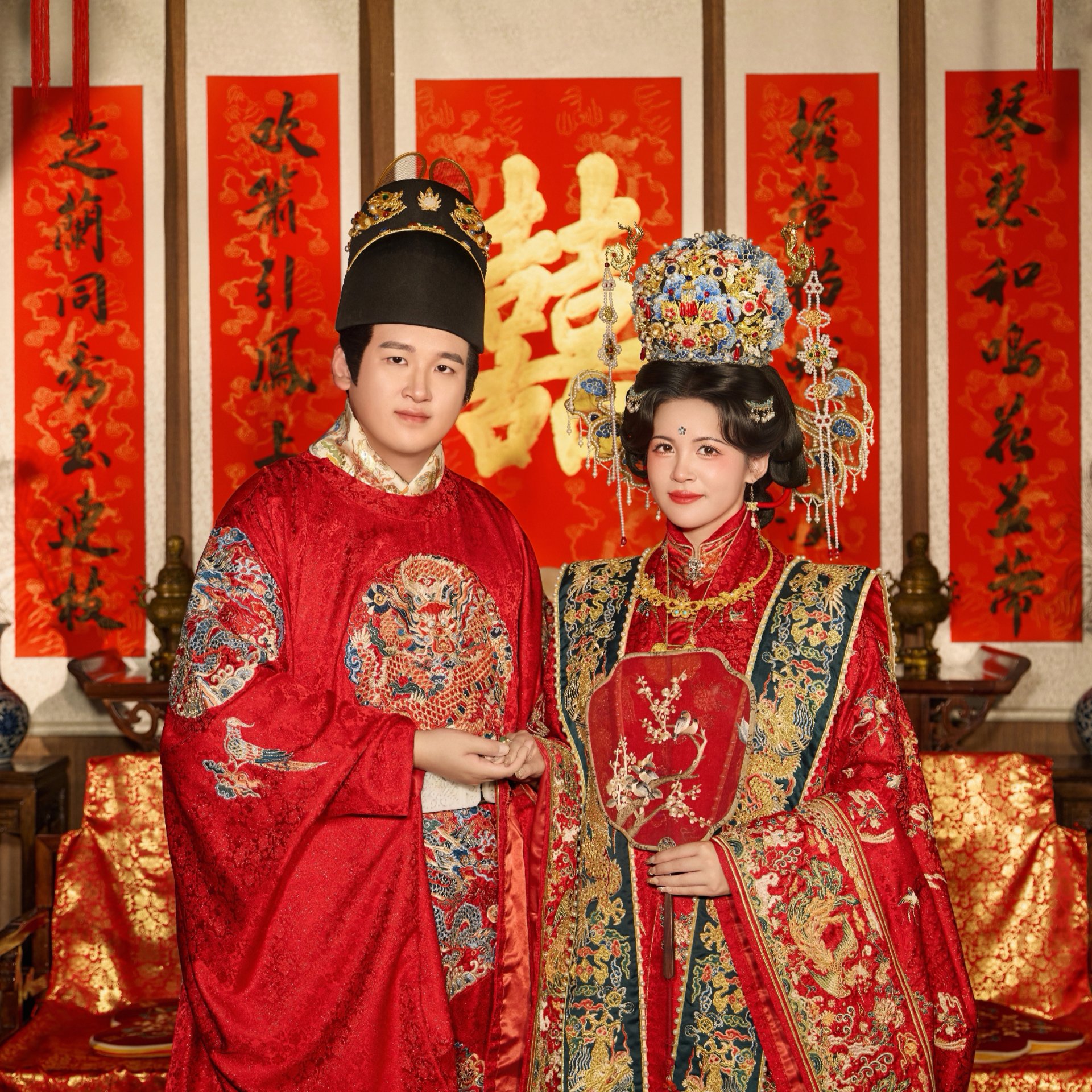 李曦 与 冯欣畅 婚纱照